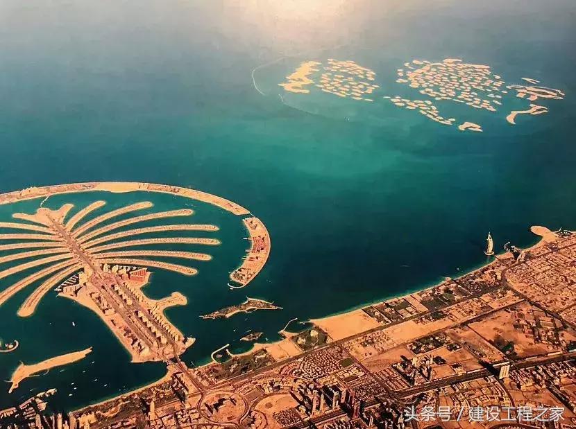迪拜人工岛建造,迪拜新修的岛屿建筑