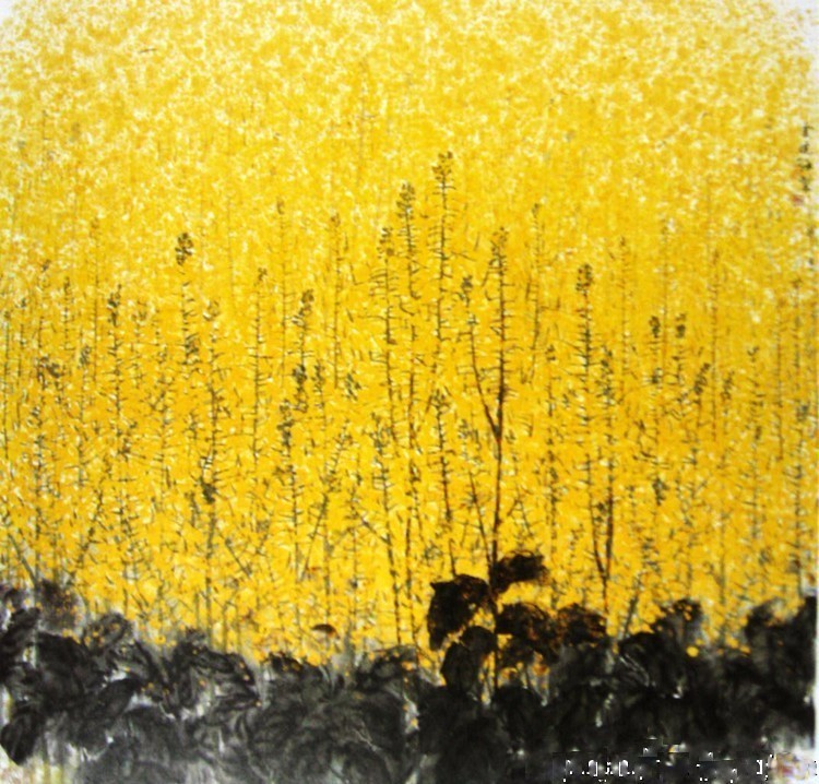 金晓海水墨画作品欣赏,金晓海花鸟画作品欣赏