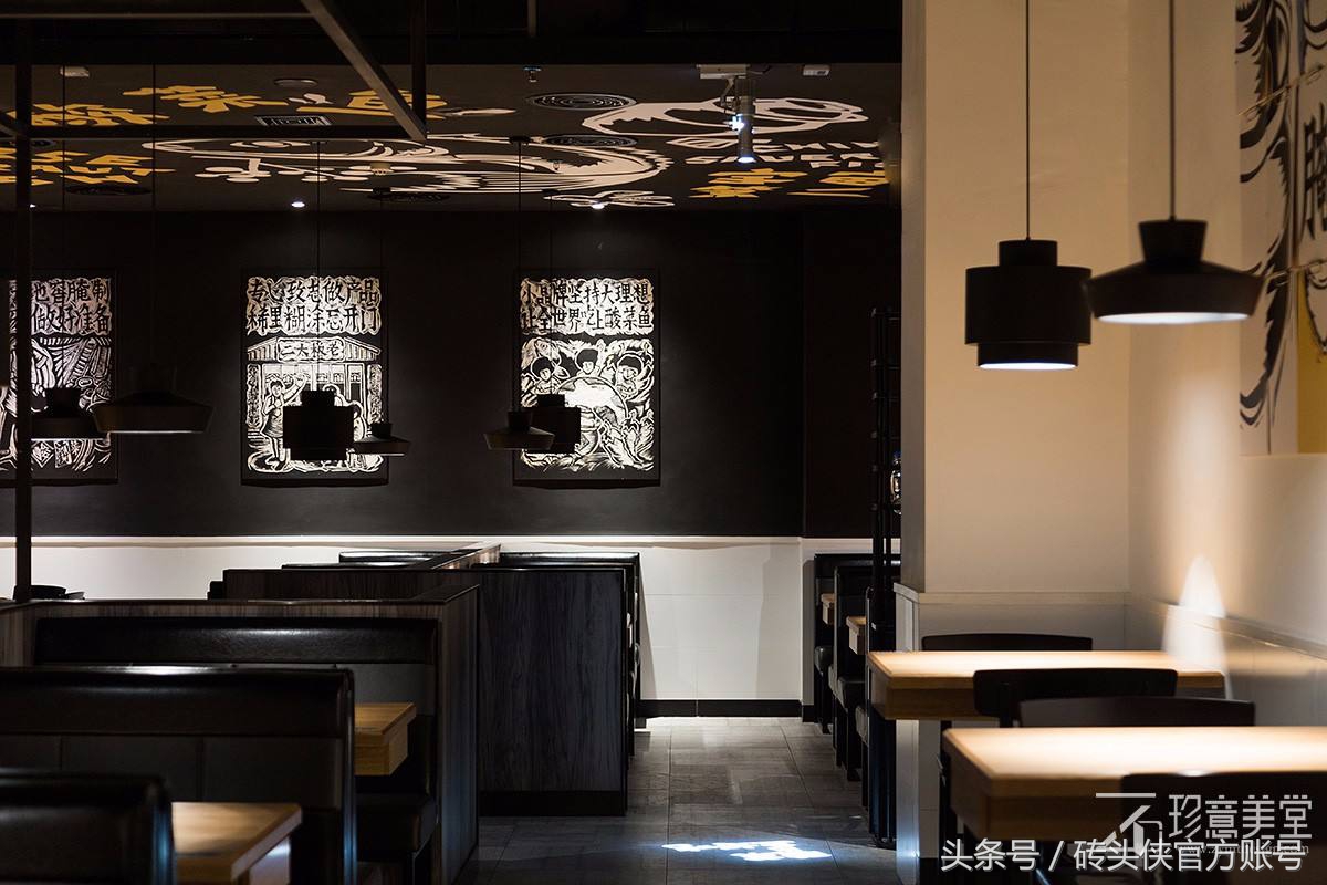 网红会所餐厅装修,网红餐厅装修效果图大全