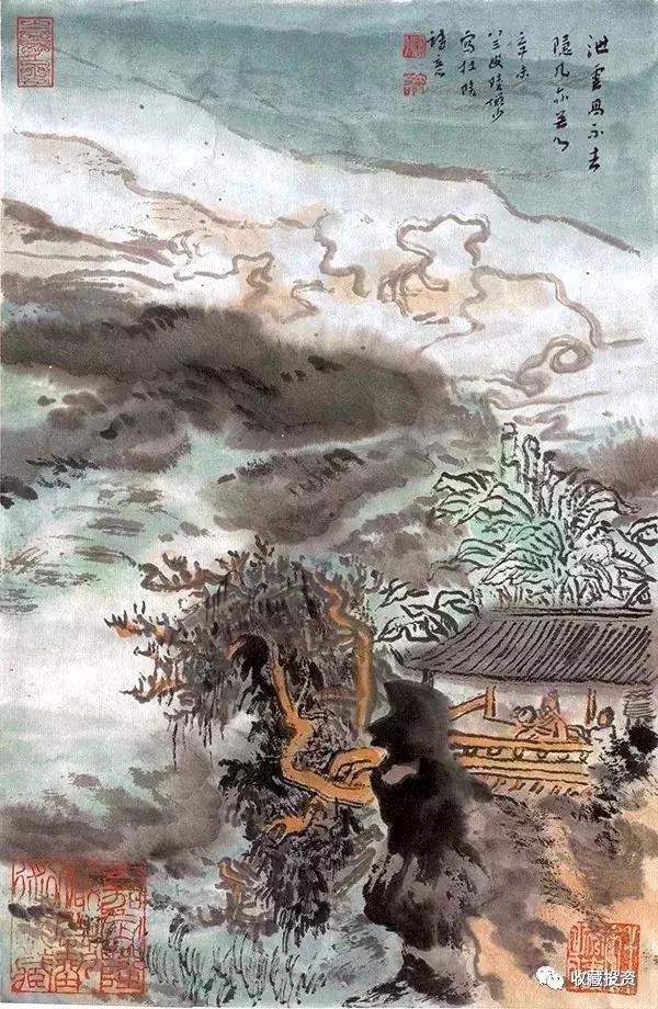 国画精品100幅动态,国画十大名家作品图片