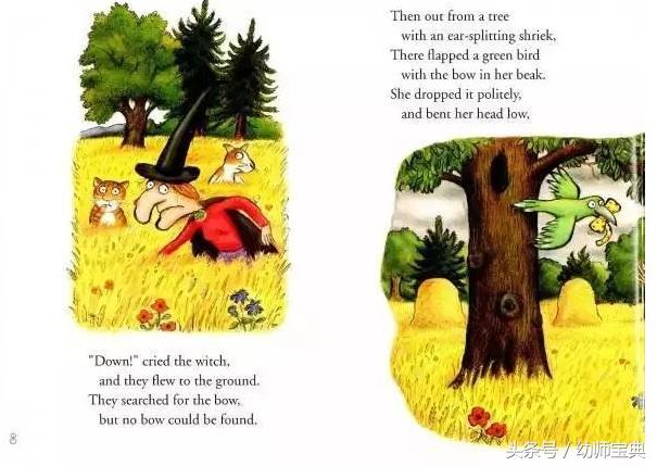 女巫扫帚万圣节,女巫扫帚排排坐绘本拓展素材