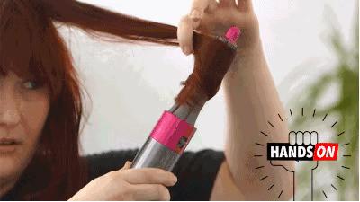 戴森卷发棒hs01跟hs05吹干更快,戴森短的卷发棒和长的卷发棒测评