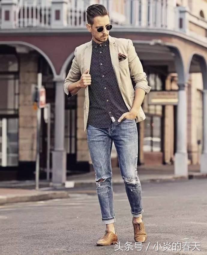 又时髦又帅气的发型穿搭男,帅哭男孩造型