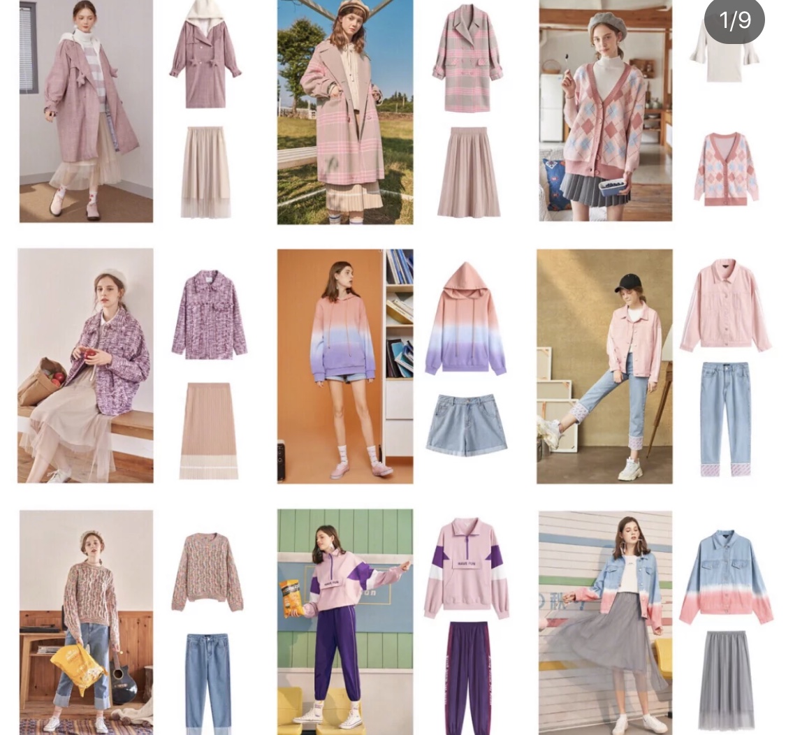 女装穿搭推荐品牌有哪些,九家女装