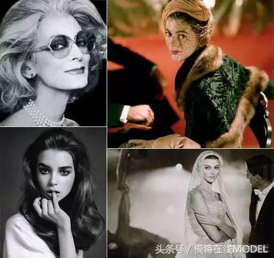 名模卡门的年轻到老的照片,超模卡门年轻到年老的照片