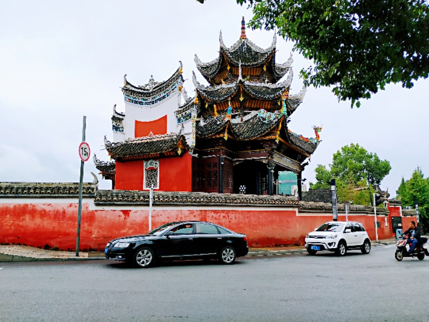 宝庆沿江桥水府庙,邵阳宝庆水府庙