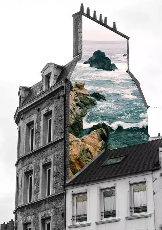 唯美3d画墙绘,破墙而出3d墙绘作品