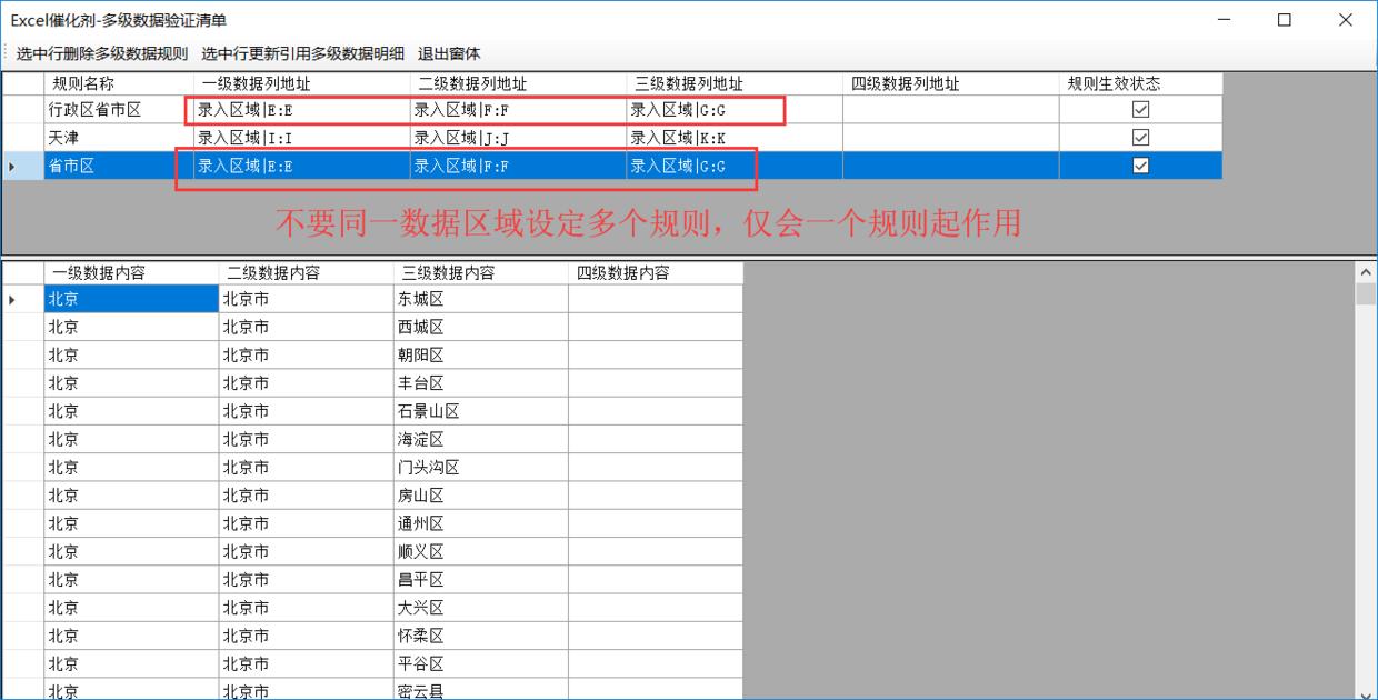 excel设置多级数据有效性,excel催化剂使用技巧