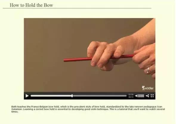 33张图看懂学小提琴如何优雅持弓