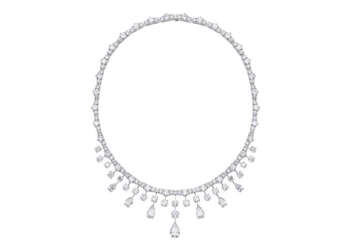 晚宴项链饰品,奢华风项链宴会