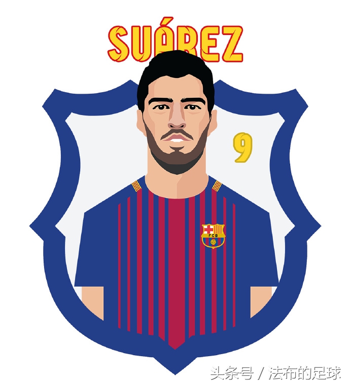 巴萨动漫头像,巴萨球员漫画