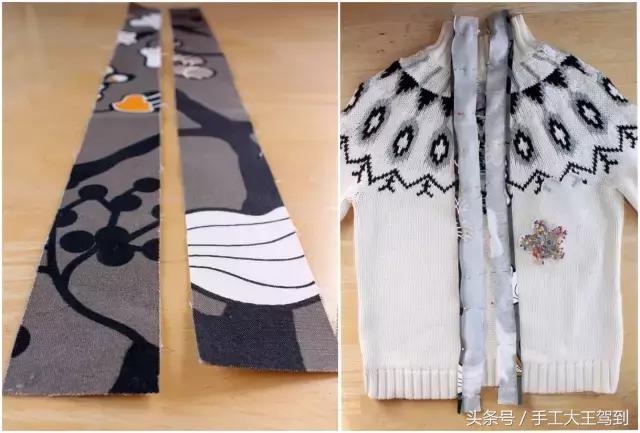 把旧毛衣拆了,穿不上的毛衣改造潮流妙招
