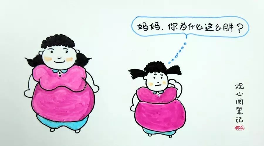 观心阁实录：我女儿很胖该怎么办？