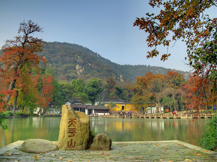 苏州天平山赏枫叶最佳地点,灵白线天平山全程路线详解