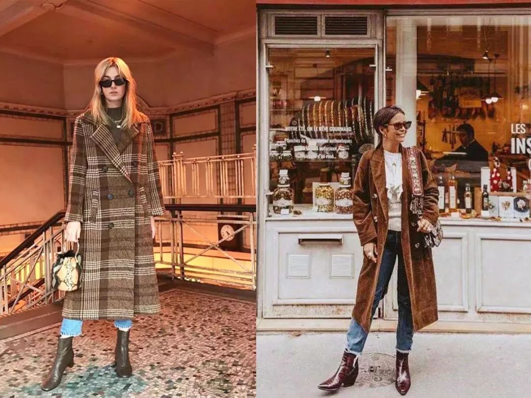 冬季穿这三款大衣别乱配靴子,适合搭配中长款大衣的靴子