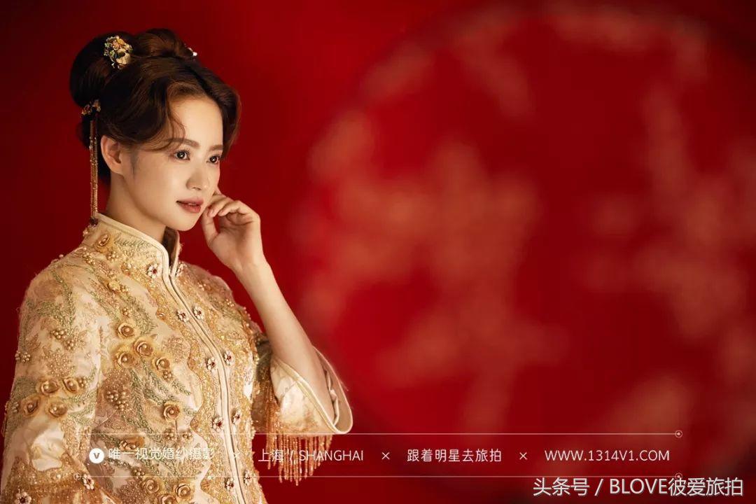 杭州中式复古婚纱照外景,杭州婚纱照推荐风格