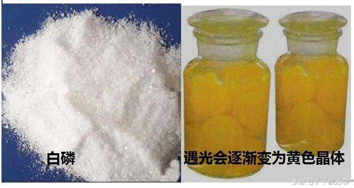 初中化学红磷和白磷的区别,初中化学红磷和白磷的存放