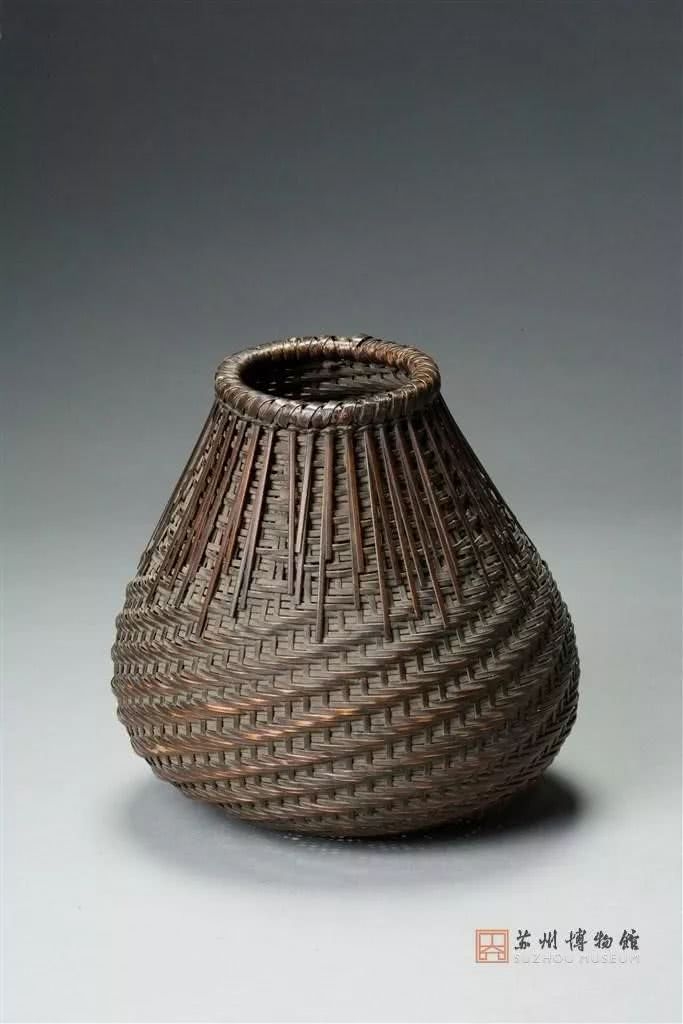 刘嘉玲竹编篮子,刘嘉玲收藏的竹编