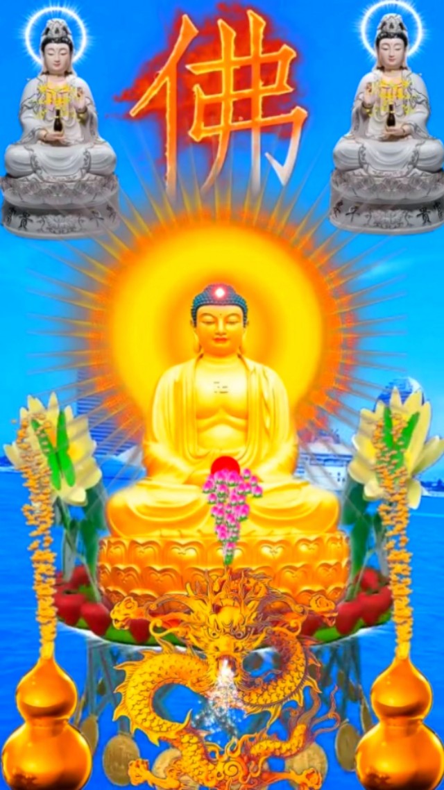 苹果8壁纸佛祖保佑,手机壁纸佛祖保佑运气