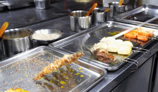 东北铁锅炖大缸烤串,东北大缸烤串视频