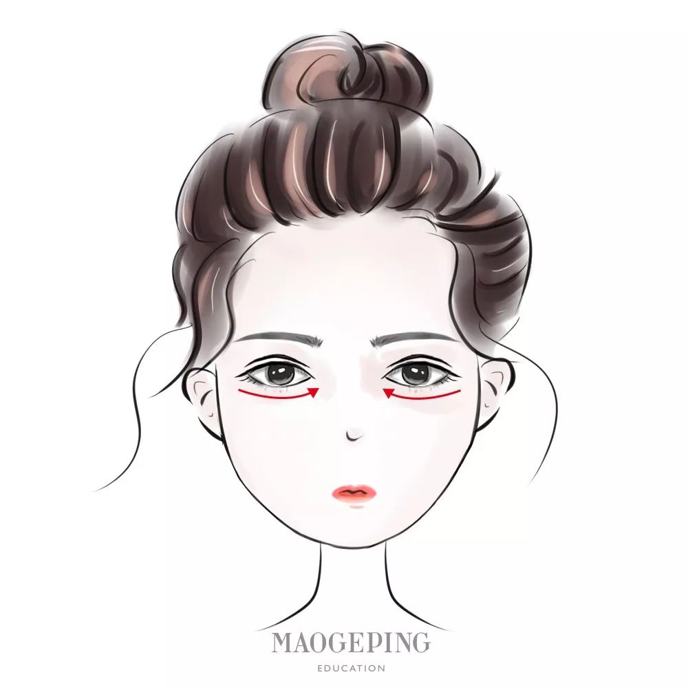 欧珀莱眼霜的正确涂抹方法,眼霜的正确涂抹方法去眼袋