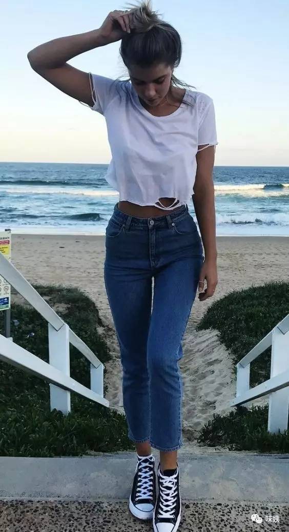 匡威鞋经典款穿搭,匡威鞋夏天潮流帅气穿搭