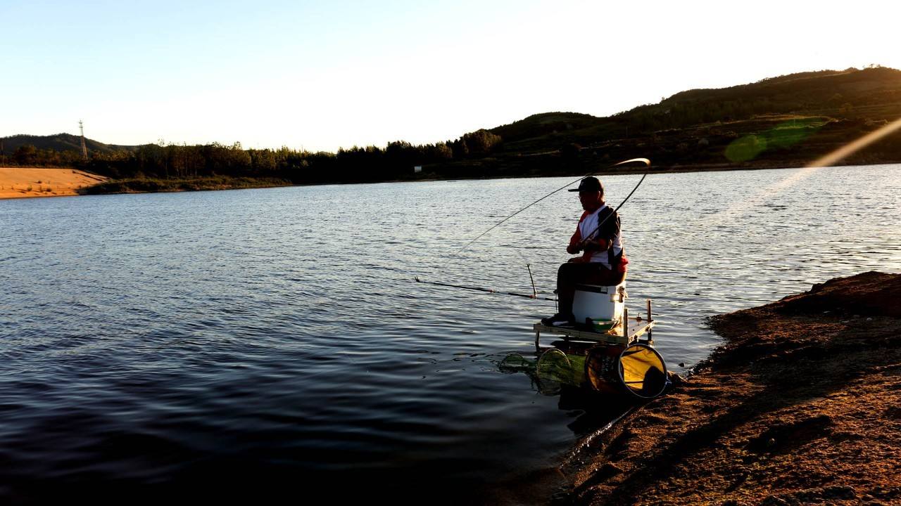 水库钓青鱼手竿线组,5.4手竿钓青鱼怎么调漂