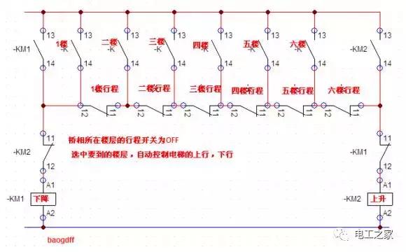 接触器点动正反转控制电路图,交流接触器控制不间断电路