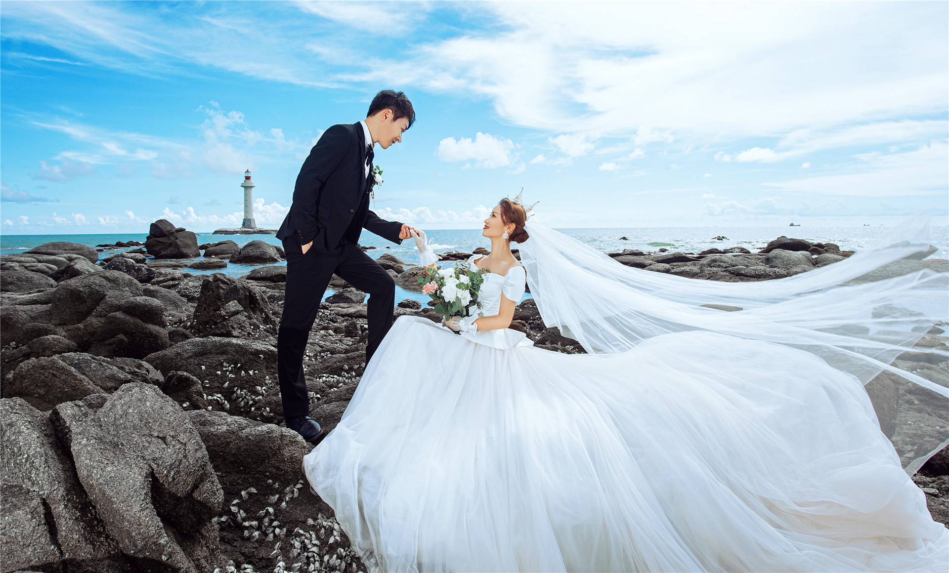 这样的三亚旅拍婚纱照你不想拍吗,三亚旅拍婚纱照攻略之超全流程篇