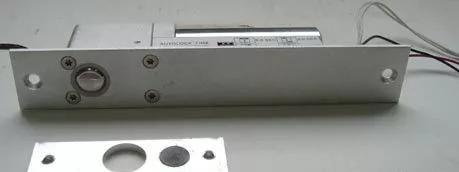 门禁系统电磁锁一般安装在哪里,门禁系统磁力锁的安装方法图解