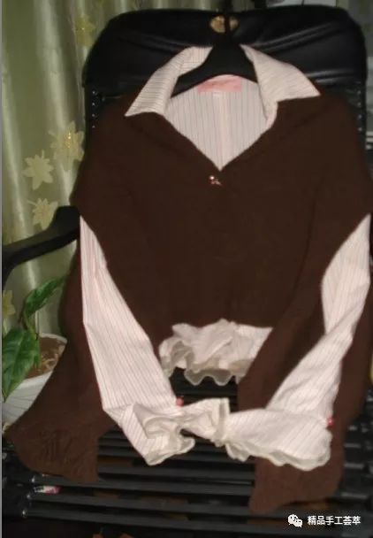 永远的平针,钻石披肩平针部分的教程