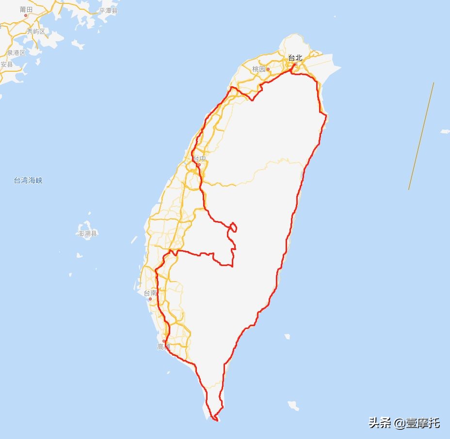 台湾环岛景点地图高清,台湾你一定要知道的知识
