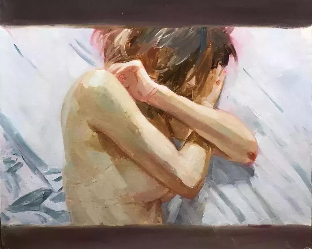 冷军超写实绘画是怎么画出来的,中国媲美冷军的超写实人物画家