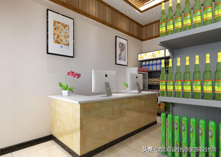 商场店铺设计案例图纸,超市设计图解大全