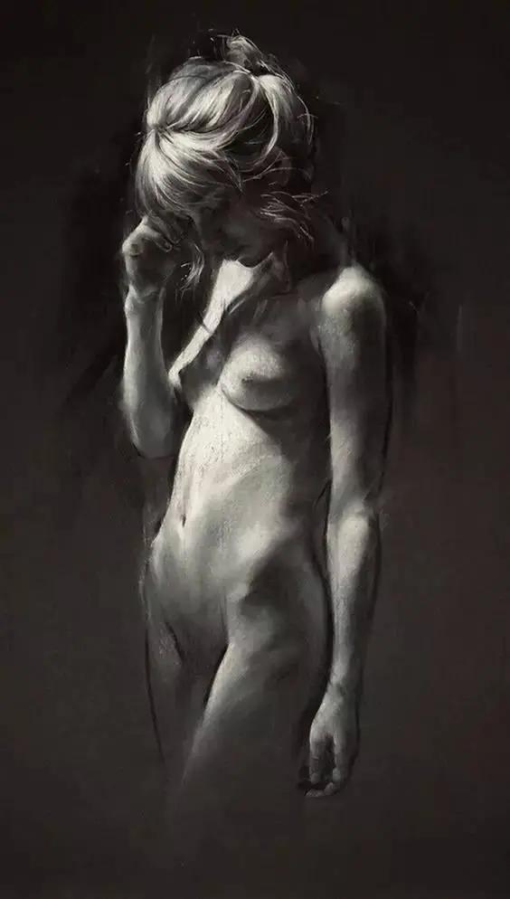 素描画得最好的画家,画家画的各种素描与画像太像了