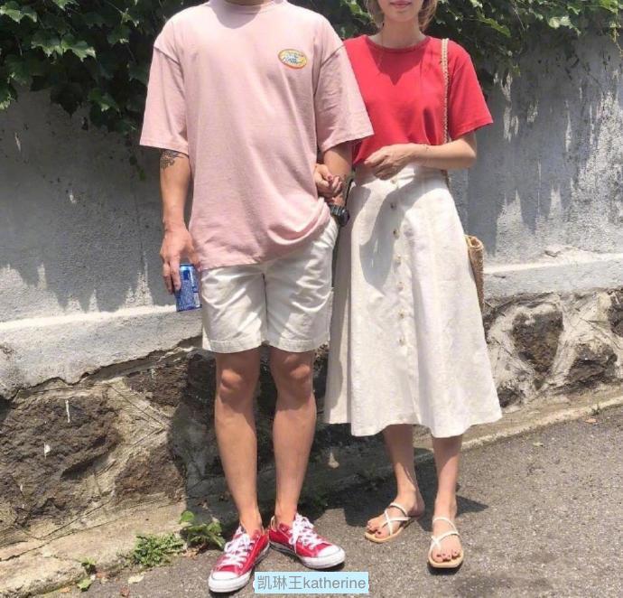 情侣装穿搭高级感整套,情侣装拼接照片