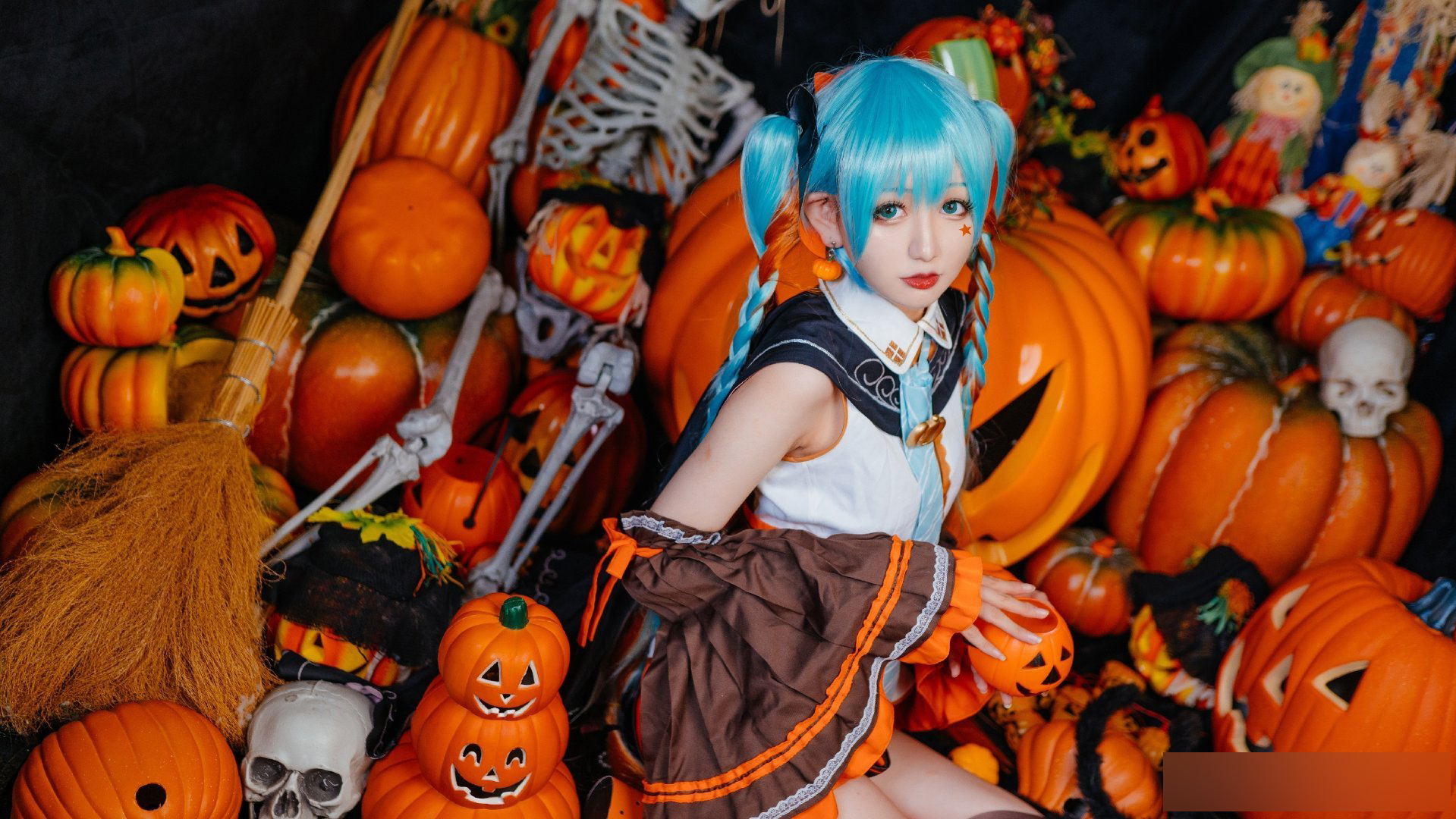 三个人cos未来初音,初音未来cos所有造型