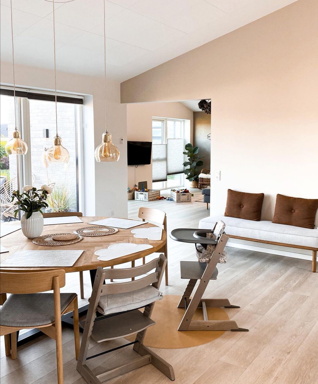 大自然风格的屋子,自然中性的房间色调轻松完美