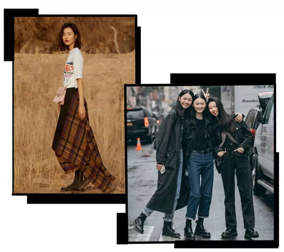 欧阳娜娜最喜欢的马丁靴,欧阳娜娜马丁靴