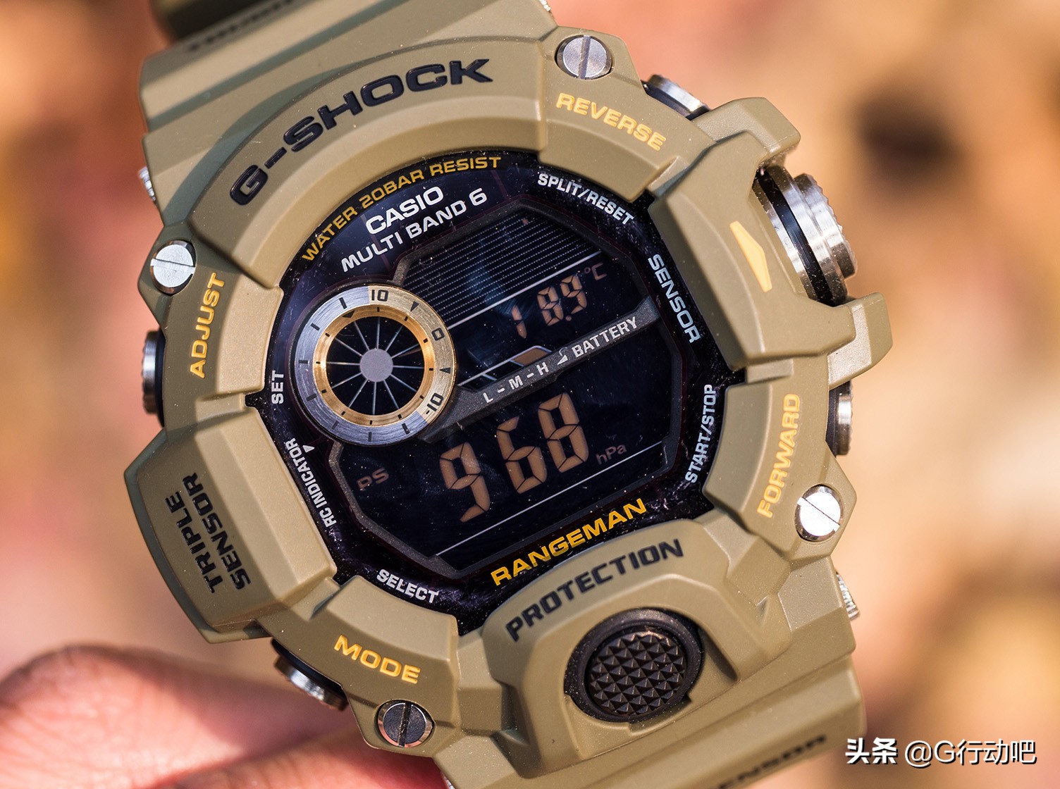 g-shock里的高端产品,提升自信从一款g-shock开始