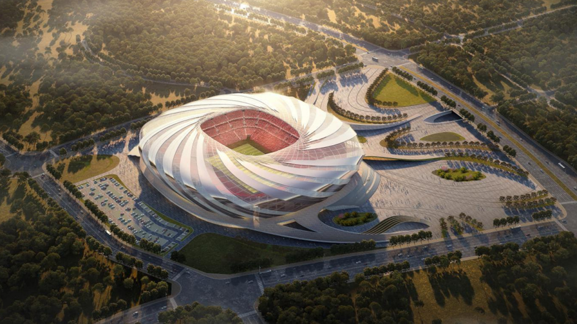 设计最精巧的足球场,中国专业足球场效果图