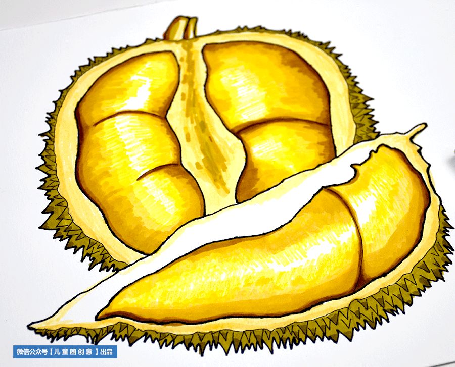 创意趣味儿童画水果,水果简笔画儿童画教程