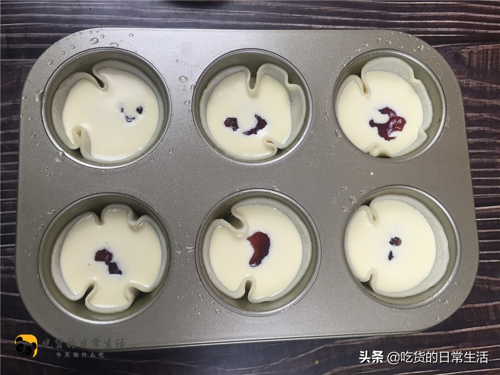 自制蛋挞底部很软,最最简单的蛋挞制作味道堪比kfc