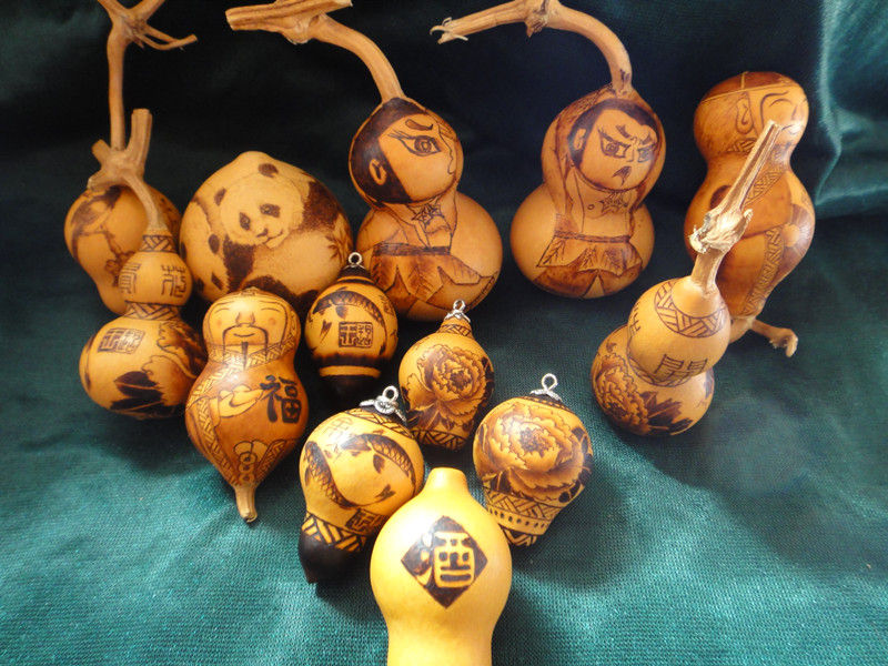 小小葫芦画,小小葫芦绘画