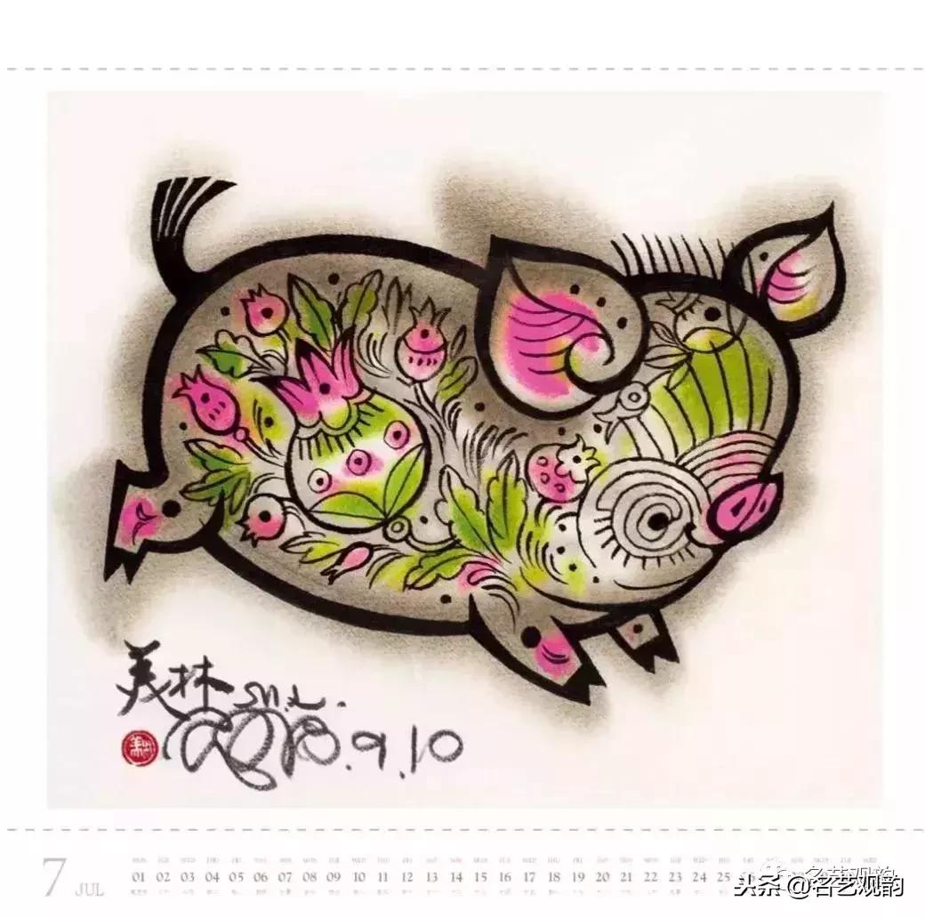 赏十大名家画笔下的猪，”猪“福填满2019！