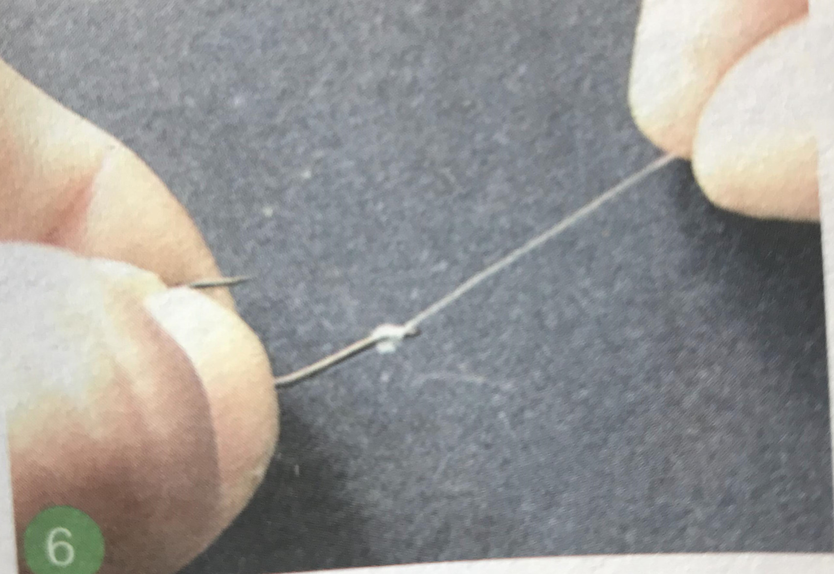 如何绑鱼钩鱼线打结方法图解,鱼线绑鱼钩方法图解