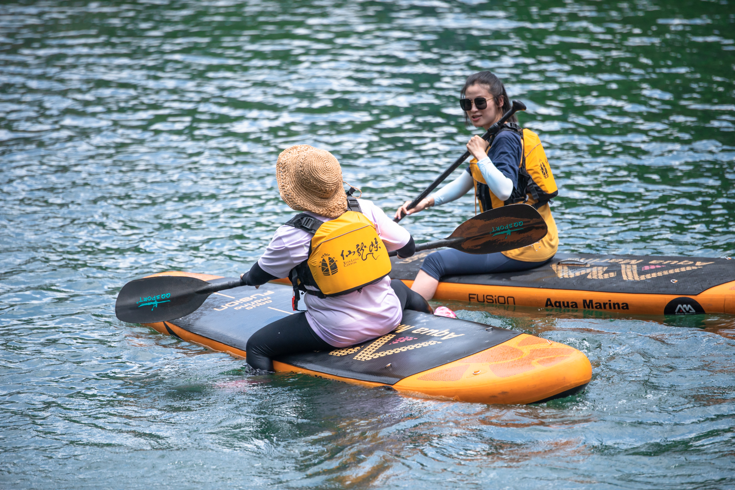 浙江小众漂流地--安吉仙龙峡:竹海水世界中峡谷漂流3km