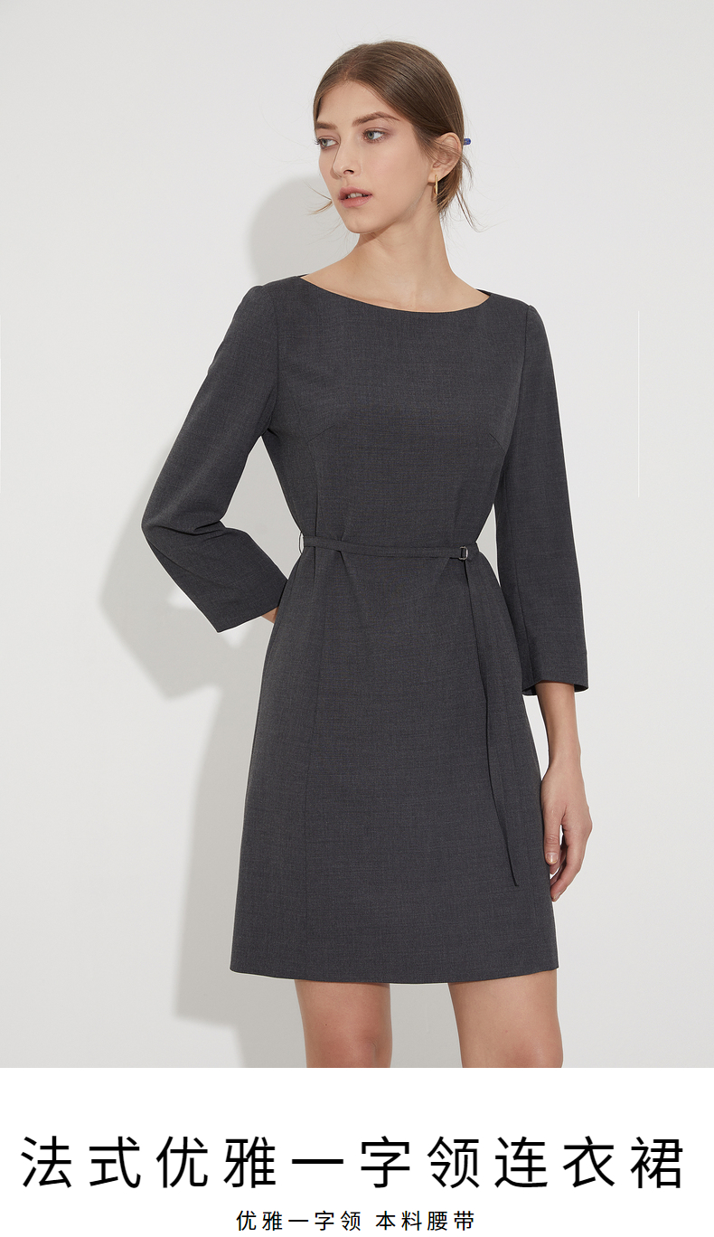 气质连衣裙穿出名媛女神范儿,初秋穿什么衣服好看女