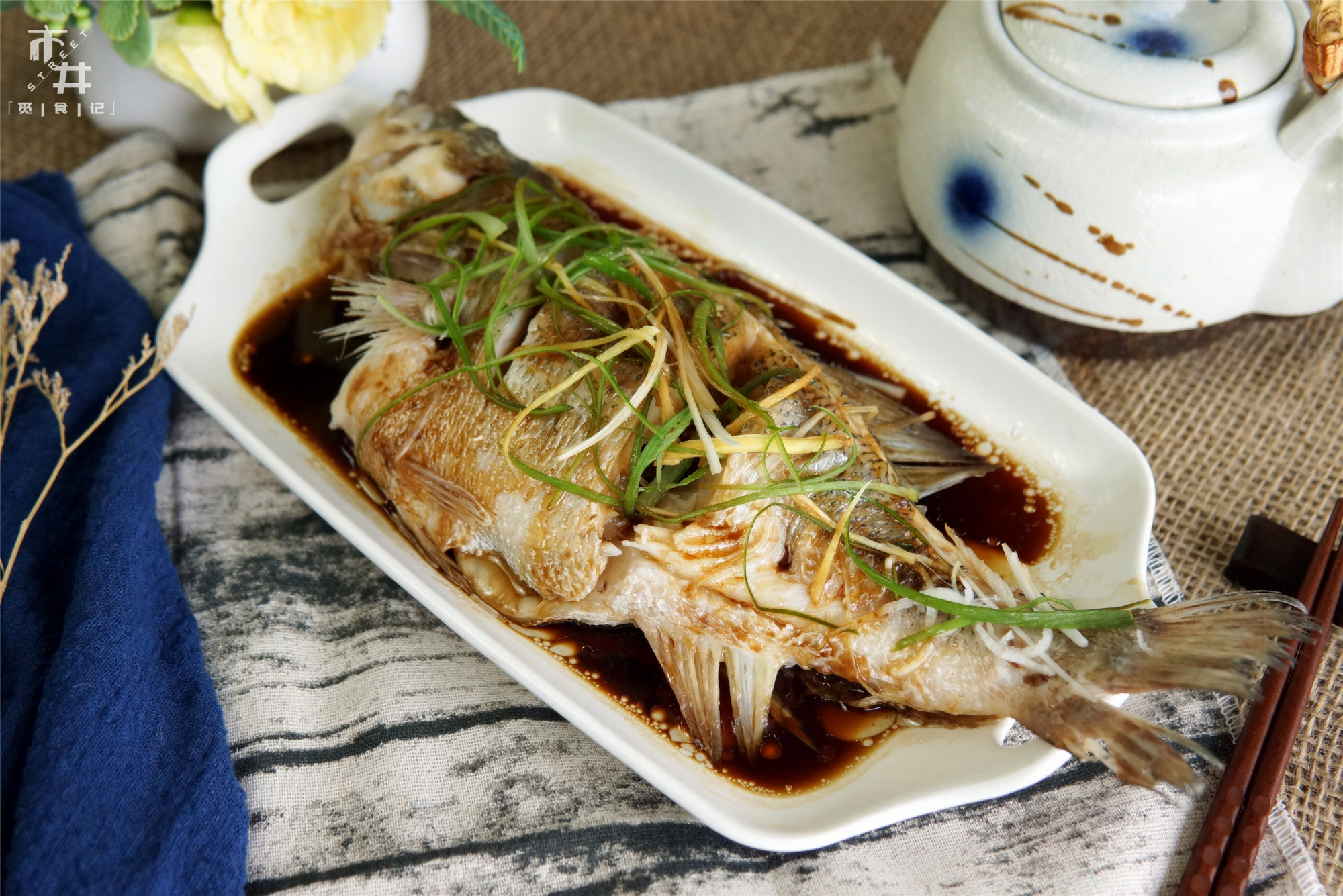 清蒸鱼没有葱姜怎么去腥,清蒸鱼用什么鱼刺少好吃