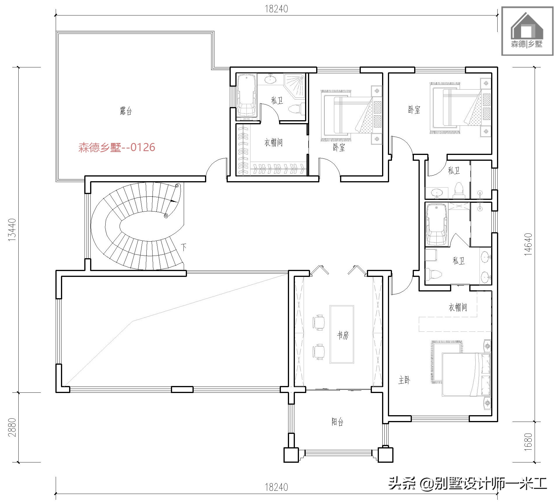 四川绵阳刘先生别墅项目（0126）